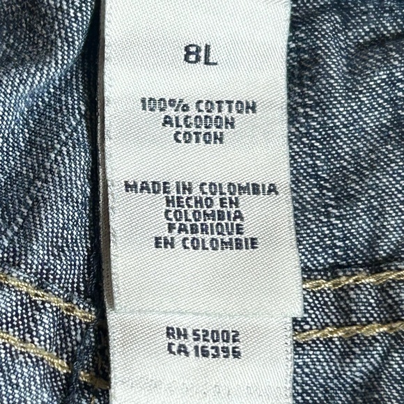 Liz Claiborne women’s size 8L medium wash jeans‎ - Picture 5 of 12